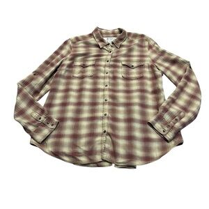 RYAN MICHAEL embroidered button up